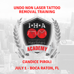 UNDO Non Laser Tattoo Removal Training with Candice Piroli